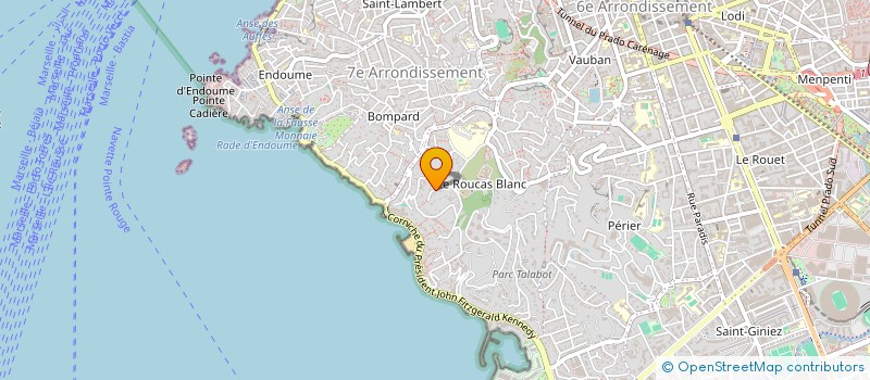 localisation de l'entreprise PM2C  MARSEILLE