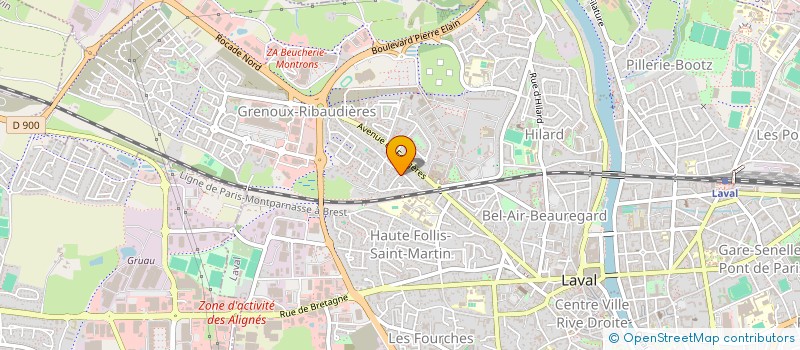 localisation de l'entreprise PM2C'ZIK à LAVAL