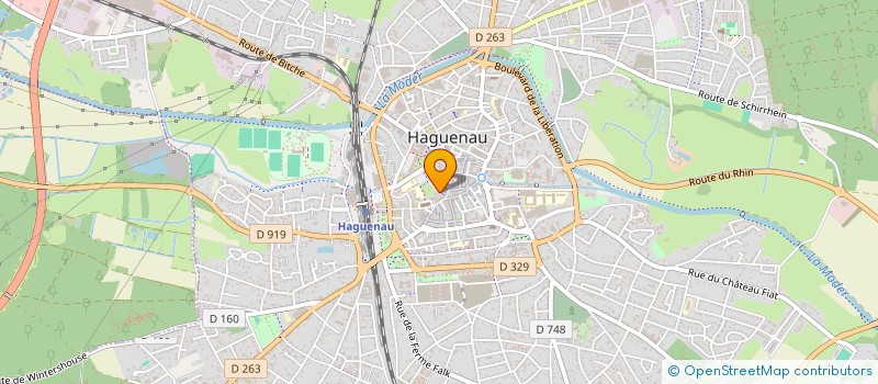 localisation de l'entreprise PM2D à HAGUENAU