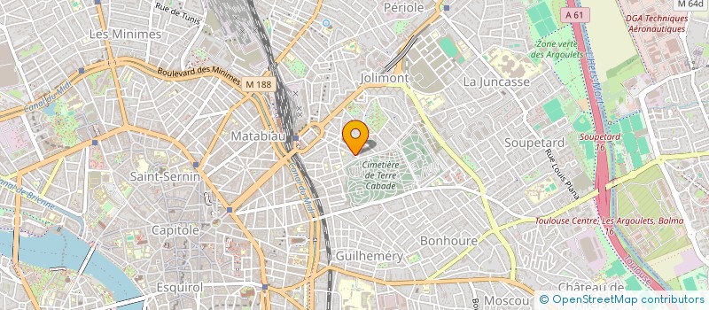localisation de l'entreprise PM2J SOLFERINO à TOULOUSE