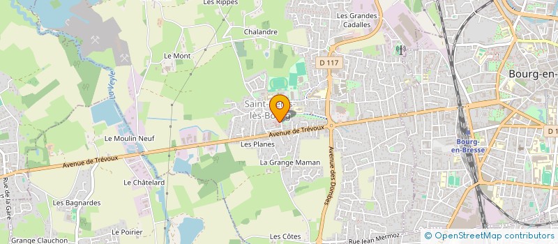 localisation de l'entreprise PM2L à SAINT-DENIS-LES-BOURG