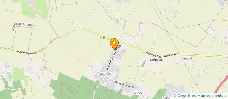 localisation de l'entreprise PM2L à THENOUVILLE