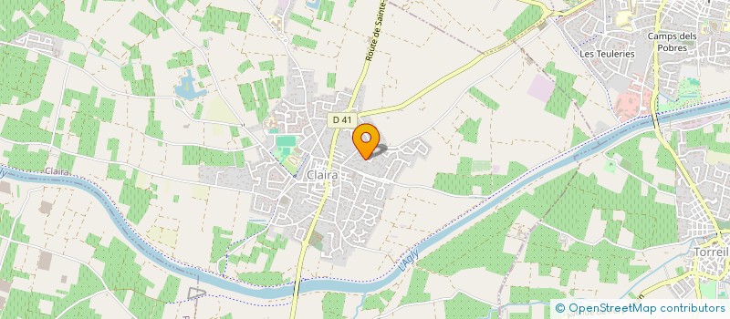 localisation de l'entreprise PM2MAS  CLAIRA