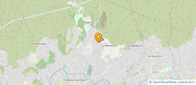 localisation de l'entreprise PM2S à MARSEILLE