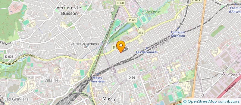 localisation de l'entreprise PM4YOU à ANTONY