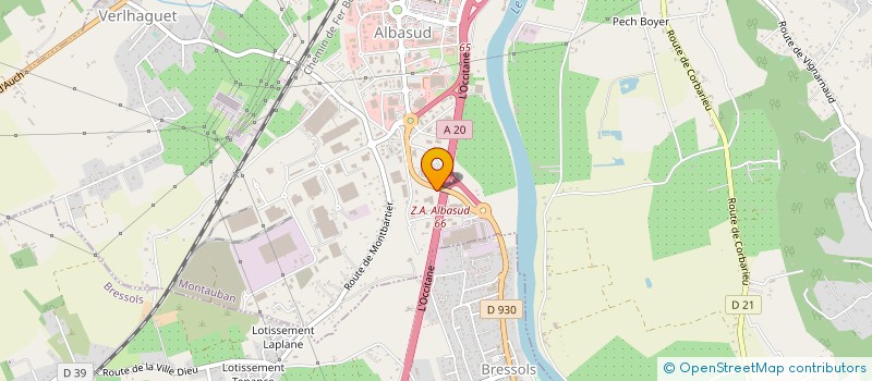 localisation de l'entreprise PM82  MONTAUBAN