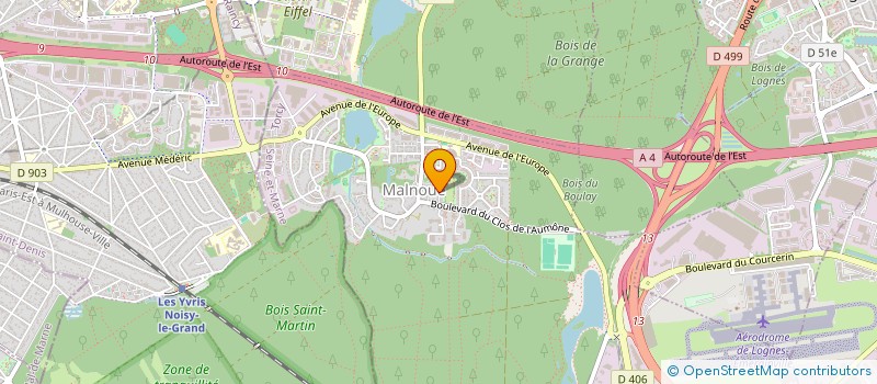 localisation de l'entreprise PMA  EMERAINVILLE