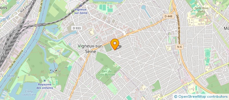 localisation de l'entreprise PMA à VIGNEUX-SUR-SEINE