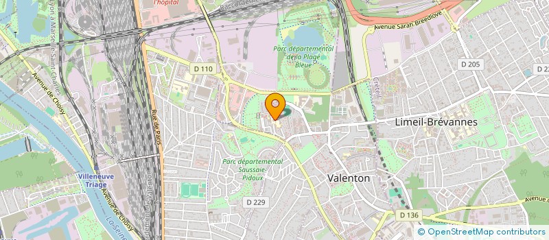 localisation de l'entreprise PMA BTP à VALENTON