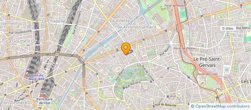 localisation de l'entreprise PMA FILM & TELEVISION FRANCE  PARIS