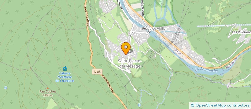 localisation de l'entreprise PMA GLOBAL  SAINT-PIERRE-DE-MESAGE