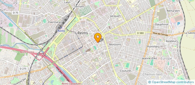 localisation de l'entreprise PMA PREVOYANCE  REIMS