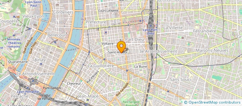 localisation de l'entreprise PMA PROGRESSION à LYON