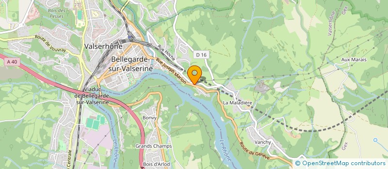 localisation de l'entreprise PMARKET à VALSERHONE