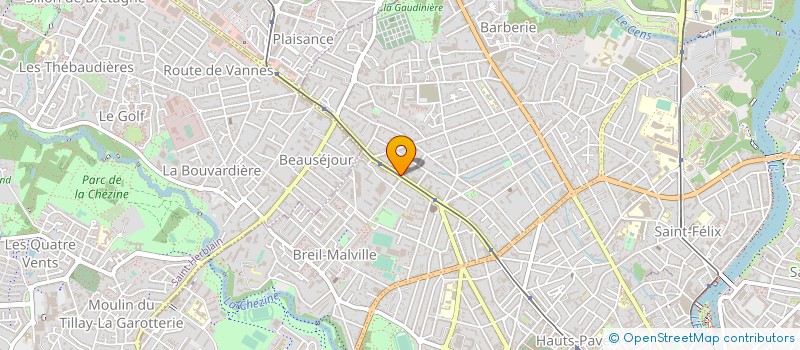 localisation de l'entreprise PMB 56 à NANTES