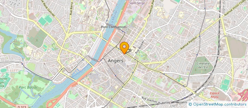 localisation de l'entreprise PMB à ANGERS