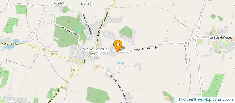 localisation de l'entreprise PMB  VIGNOUX-SOUS-LES-AIX