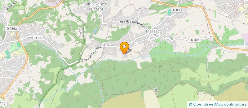 localisation de l'entreprise PMB  MARSAT