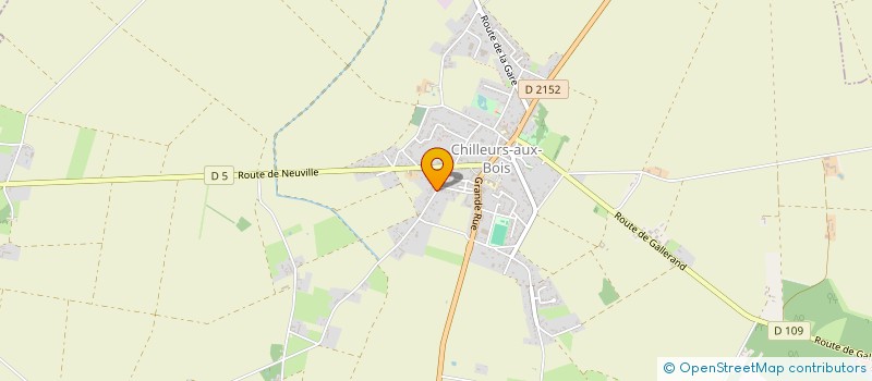 localisation de l'entreprise PMB CLIMATIC à CHILLEURS-AUX-BOIS
