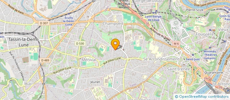 localisation de l'entreprise PMB CREA  LYON