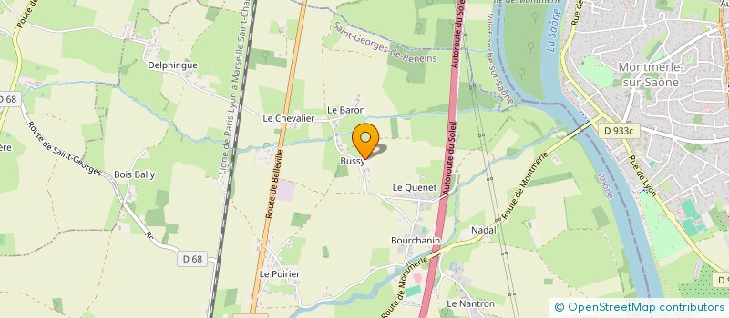 localisation de l'entreprise PMB DECAPAGE  SAINT-GEORGES-DE-RENEINS