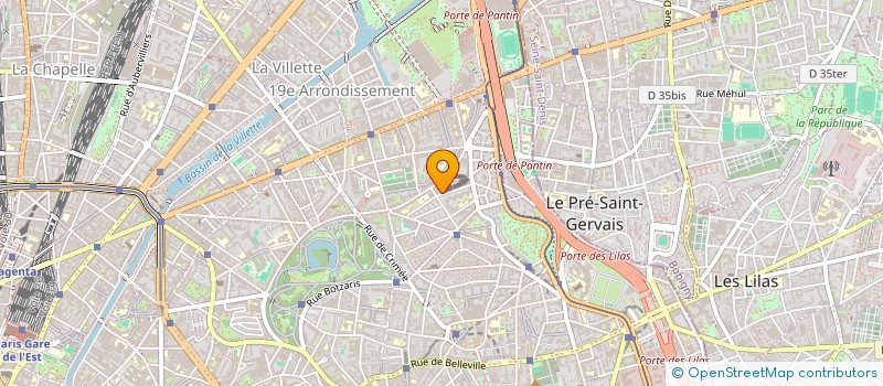 localisation de l'entreprise PMB GROUPE  PARIS