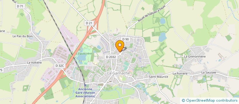 localisation de l'entreprise PMB OUEST à LA GARNACHE