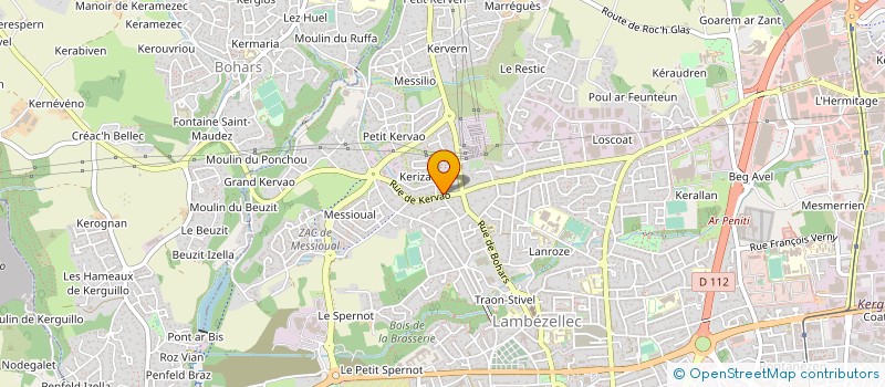 localisation de l'entreprise PMB SECURITE à BREST