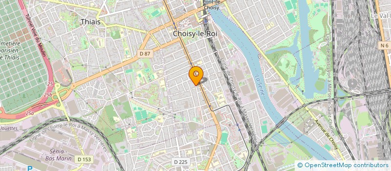 localisation de l'entreprise PMBCN IMMO  CHOISY-LE-ROI
