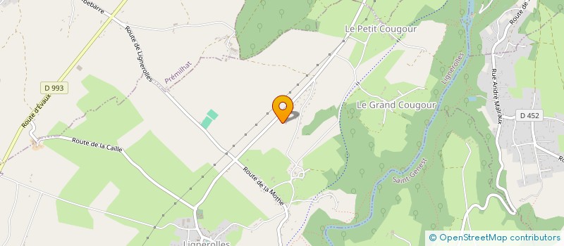 localisation de l'entreprise PMBR TRANSPORTS  SAINT-VICTOR