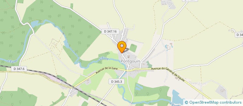 localisation de l'entreprise PMBV à PONTGOUIN