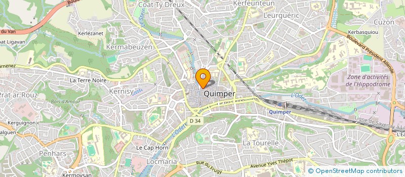 localisation de l'entreprise PMC  PLEUVEN