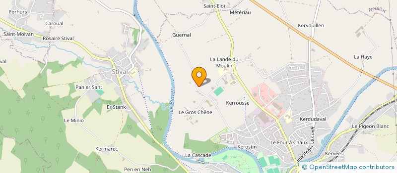 localisation de l'entreprise PMC  PONTIVY