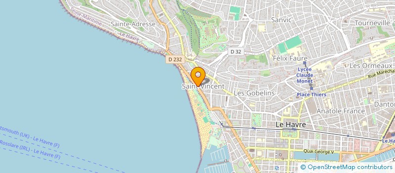 localisation de l'entreprise PMC ALBERT 1ER à LE HAVRE