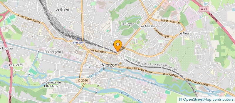 localisation de l'entreprise PMC CONSTRUCTION SARL  VIERZON