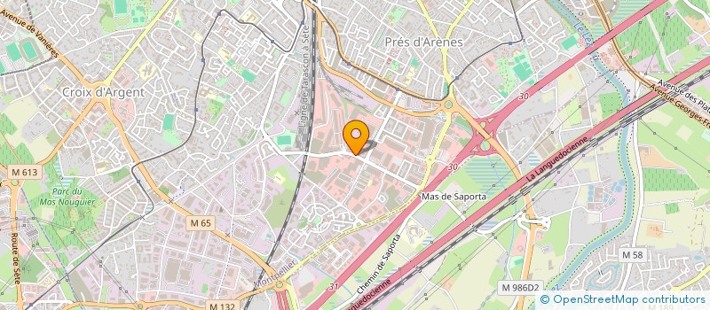 localisation de l'entreprise PMC DULEZ à MONTPELLIER
