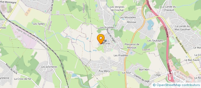 localisation de l'entreprise PMC IMMO  LE VIGEN