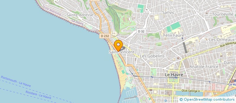 localisation de l'entreprise PMC INVEST à LE HAVRE