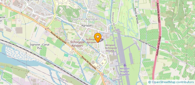 localisation de l'entreprise PMC LOURENCO  BEAUCAIRE