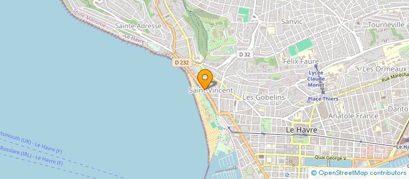 localisation de l'entreprise PMC MONTMARTRE à LE HAVRE