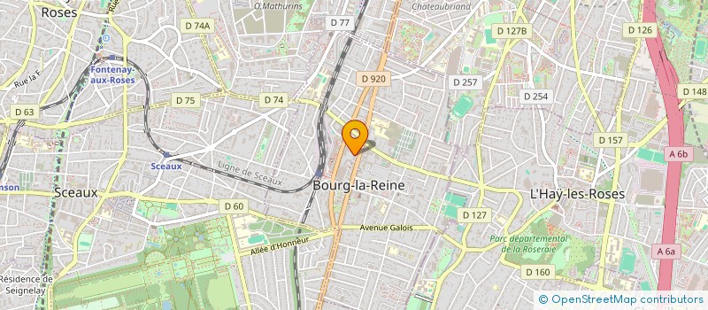 localisation de l'entreprise PMC PASCAL MORICEAU CONSEIL à BOURG-LA-REINE