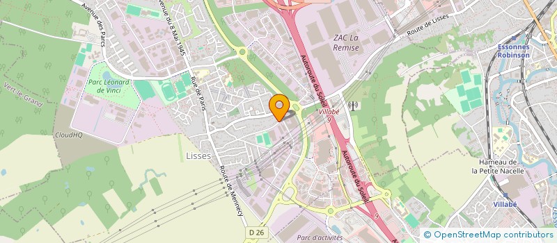 localisation de l'entreprise PMC RENOV  VILLABE