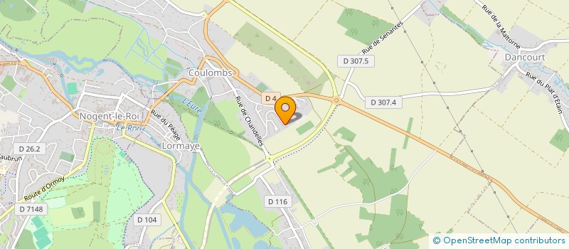 localisation de l'entreprise PMCE à COULOMBS