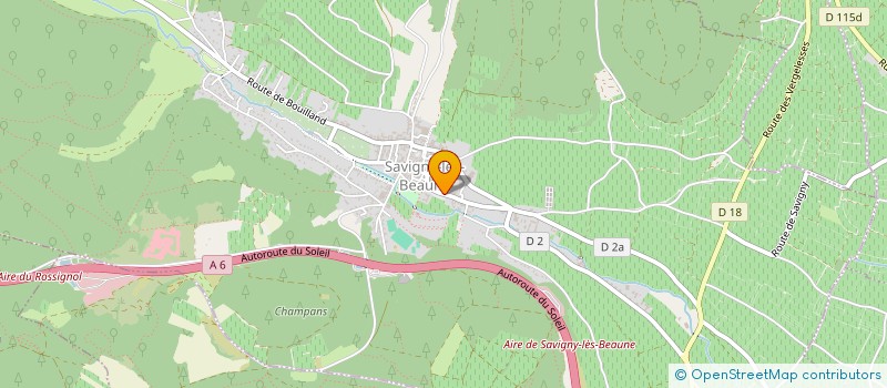 localisation de l'entreprise PMCG  SAVIGNY-LES-BEAUNE