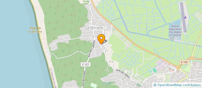 localisation de l'entreprise PMD  LA TRANCHE-SUR-MER