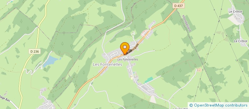 localisation de l'entreprise PMD à LES FONTENELLES
