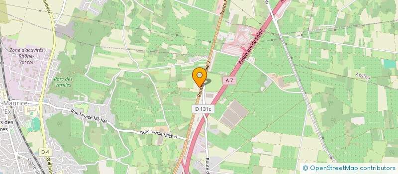 localisation de l'entreprise PMD CONDINA à AUBERIVES-SUR-VAREZE