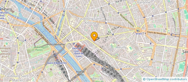 localisation de l'entreprise PMD GAZ  PARIS