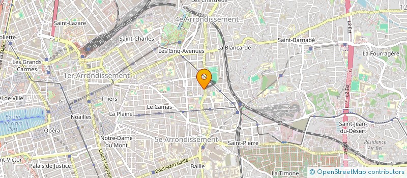 localisation de l'entreprise PMD PATRIMOINE à MARSEILLE
