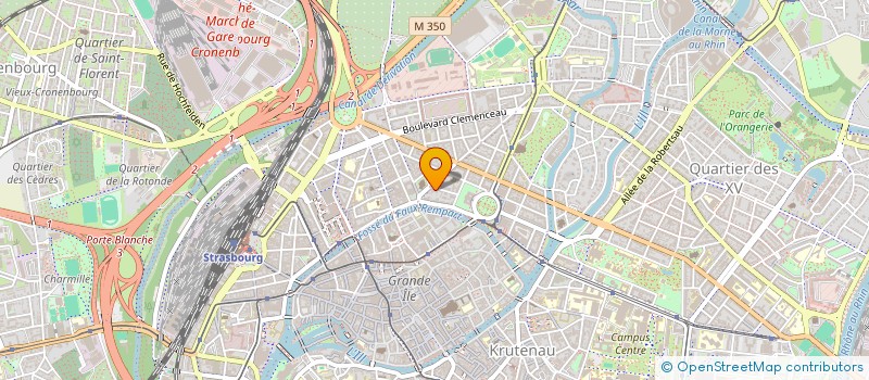 localisation de l'entreprise PMDB ASSOCIES  STRASBOURG